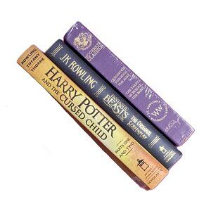 Harry Potter HC Book Bundle. Cursed Child, Fantastic Beasts, Hogwarts Classics